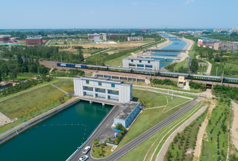 南水北調(diào)中線一期工程總干渠沙河南 南水北調(diào)中線一期工程總干渠沙河南